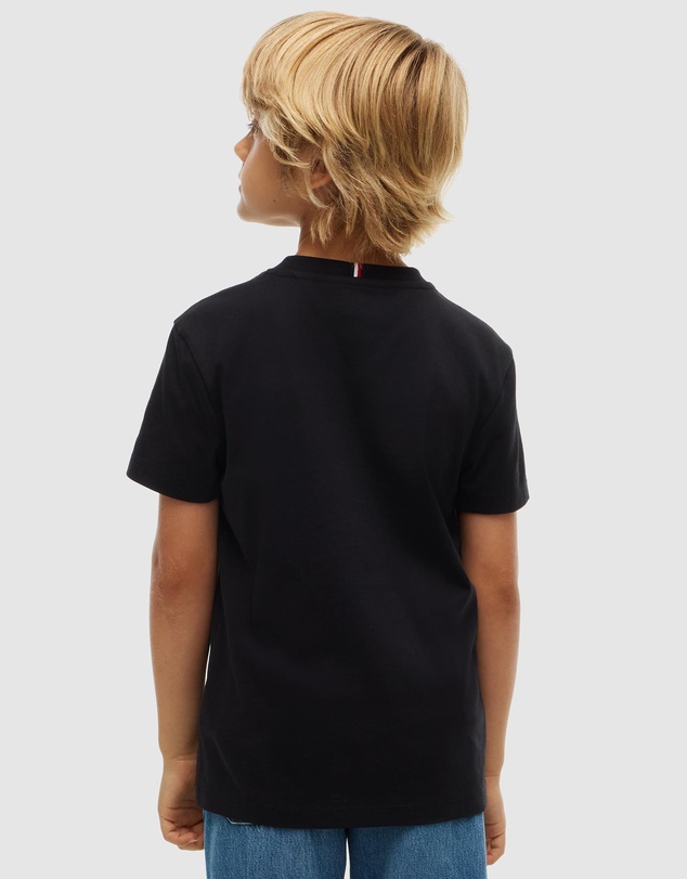 Tommy Hilfiger - Boys 8-16 Logo Jersey Crew Neck T-Shirt - Teens