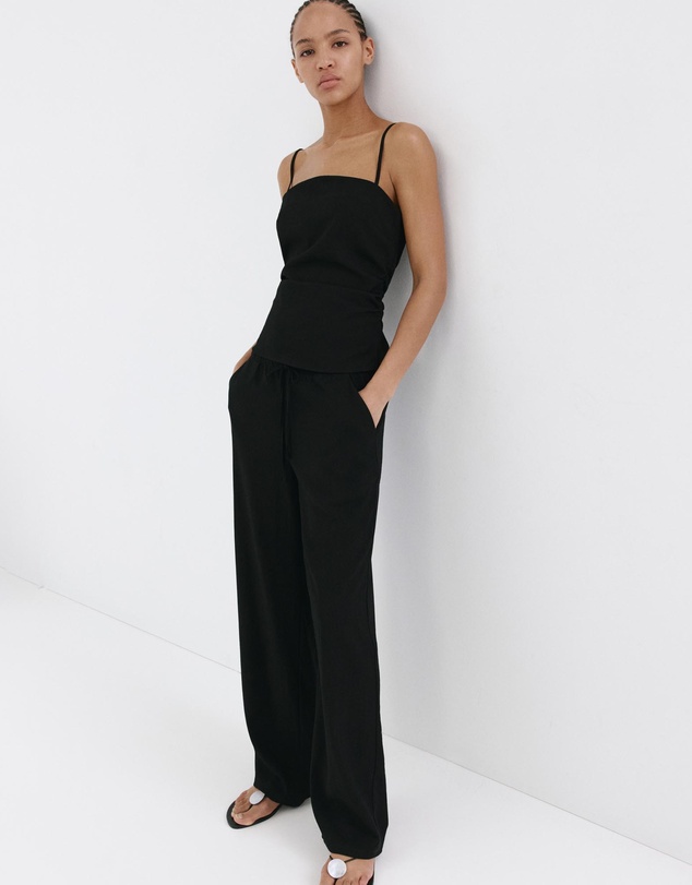 M.N.G - Draped Strap Top