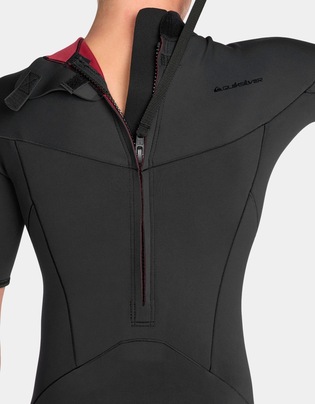 Quiksilver - Mens 2/2mm Everyday Session Back Zip Springsuit