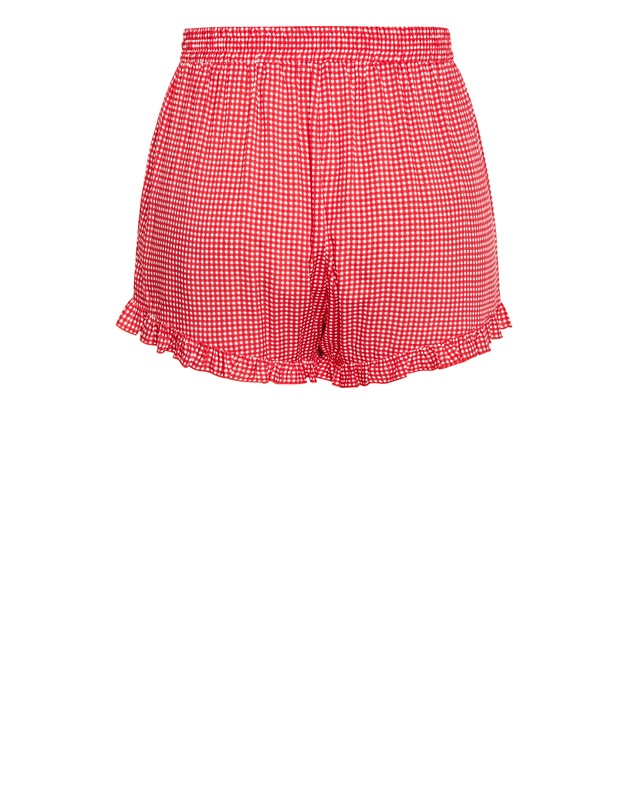 City Chic - Gigi Gingham Pyjama Shorts