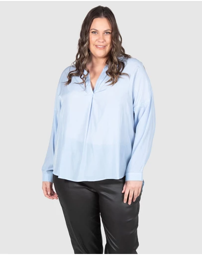 Love Your Wardrobe - Iris Soft Placket Shirt