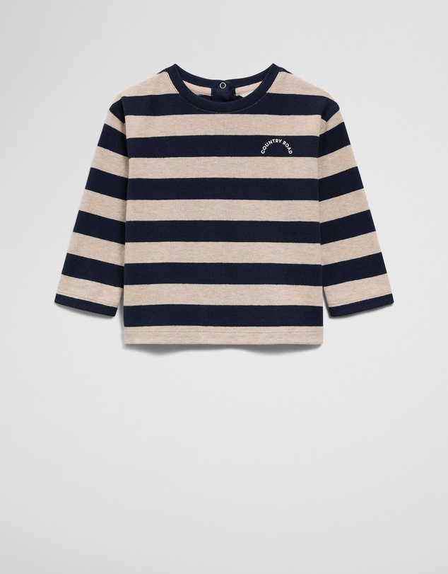 Country Road - Textured Long Sleeve T-shirt