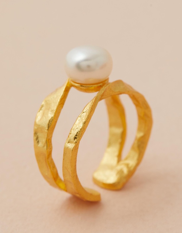 Native Sol - Isla Pearl Ring