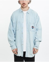 Vintage by The Real Deal - Pre Loved - 90s Hard Rock Cafe Denim Button Up Shirt