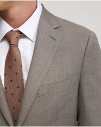 Oxford - Byron Luxury Half Canvas Wool Suit Jacket