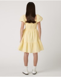 Decjuba Kids - Evie Textured Mini Dress - Teens