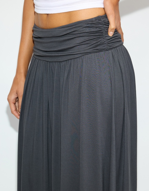 Dazie - Gisella Asymmetrical Midi Skirt