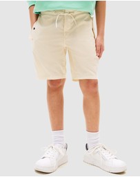 Tommy Hilfiger - Pure Cotton Cargo Shorts - Kids