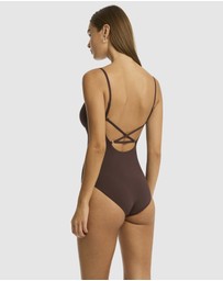 Sea Level Australia - Essentials Edit Cross Back Tri One Piece