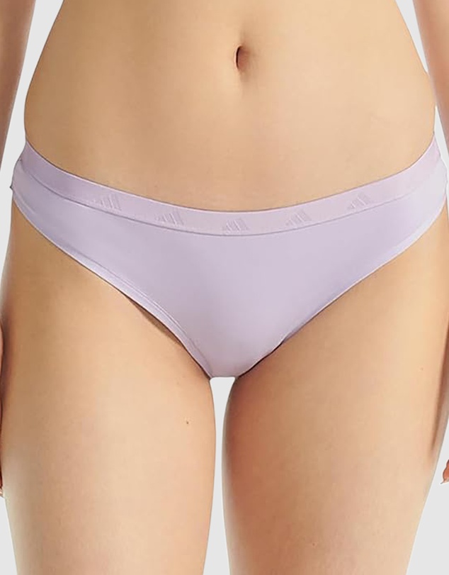 adidas Sportswear - 3 Pack Active Essentials Cotton Low Rise Thong Underwear