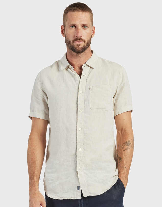 Academy Brand - Hampton Linen S/S Shirt
