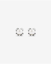 Michael Hill - Cultured Freshwater Pearl Pendant and Stud Earring Gift Set in Sterling Silver