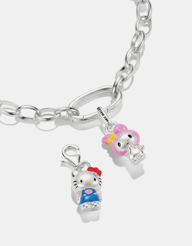 THOMAS SABO - Hello Kitty Charm, Silver-Plated