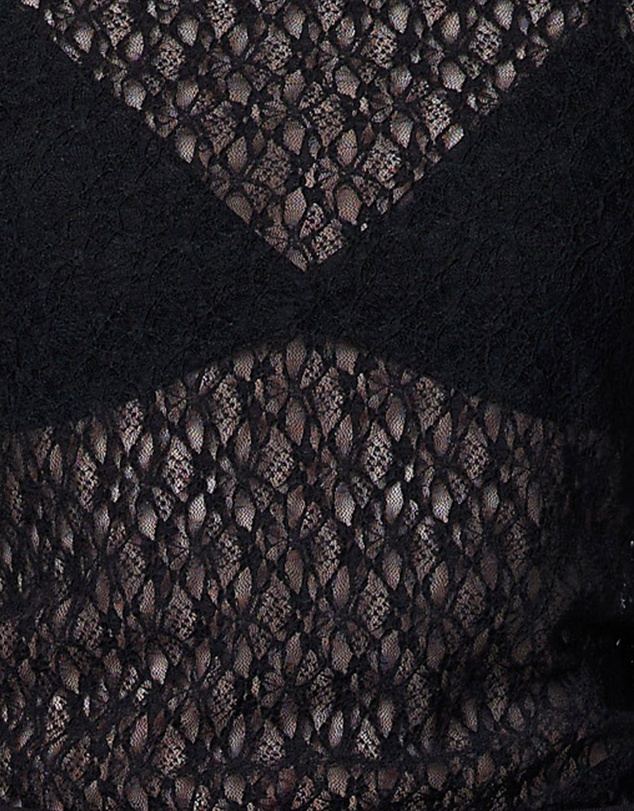 MVN - Tell Me More Lace Long Sleeve Top