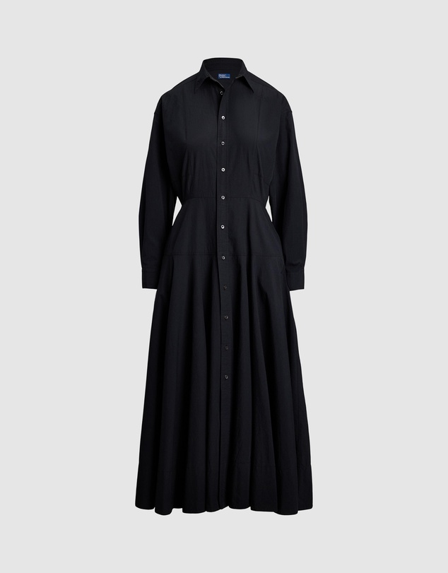 Polo Ralph Lauren - Paneled Cotton Canvas Shirtdress - ICONIC EXCLUSIVE