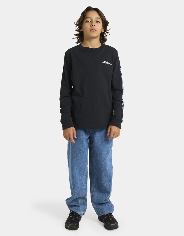 Quiksilver - Boys Long Sleeve Warp Drive T-Shirt