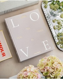 Printworks - Printworks Photo Album-All You Need Is Love-Grey