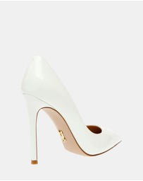 Steve Madden - Evelyn White Heels