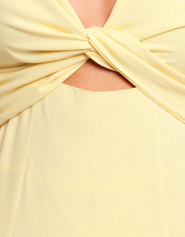 Petal & Pup - Archer Midi Dress - Butter Yellow