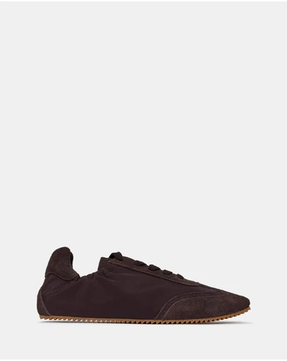 ARKET - Suede-Nylon Trainers