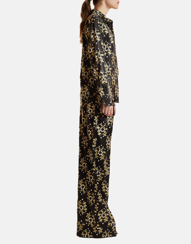 Cynthia Rowley - Silk Wide Leg Pants