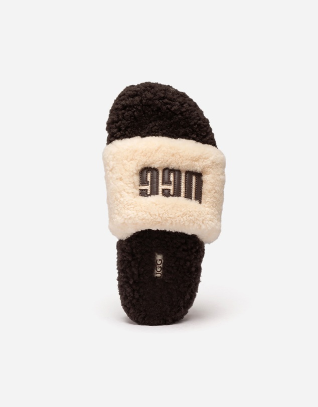 Ozwear Connection Uggs - Ugg Acacia Shearling Logo Slipper