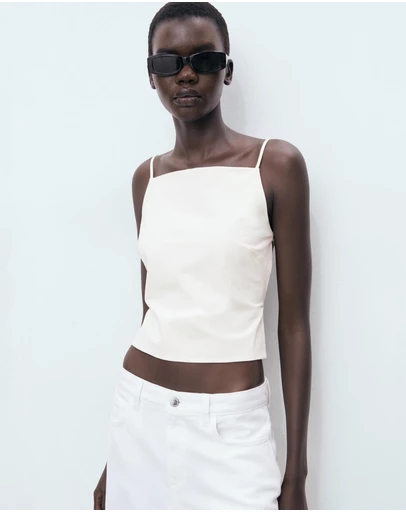 M.N.G - Open-Back Top