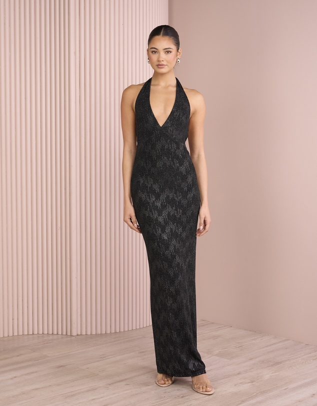 Azzurielle - Tala Halter Neck Gown