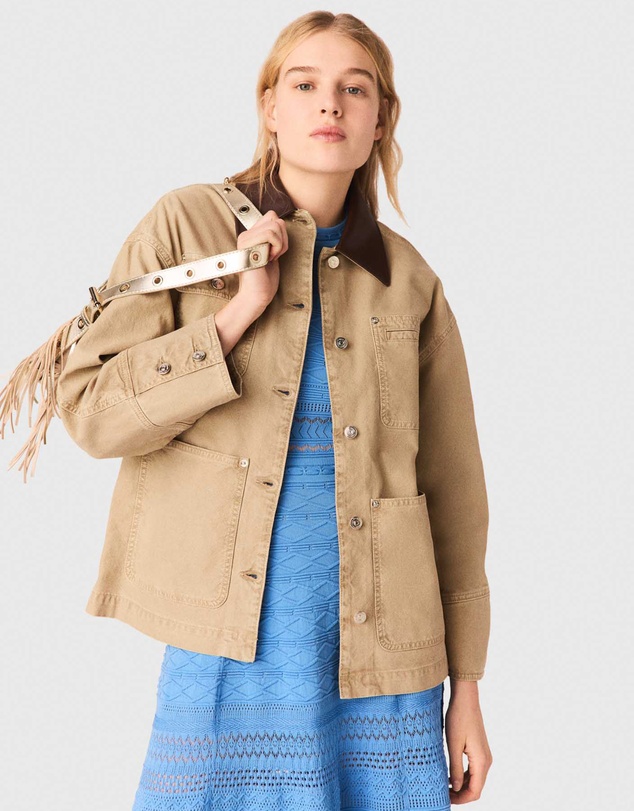 Maje - Bildiz Denim Jacket