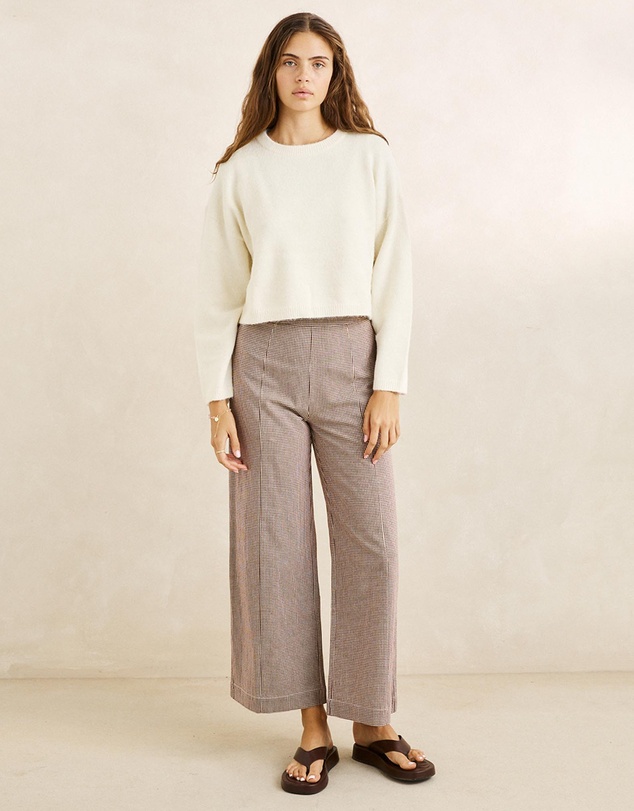 Rhythm - Estelle Fluffy Crew Neck Knit