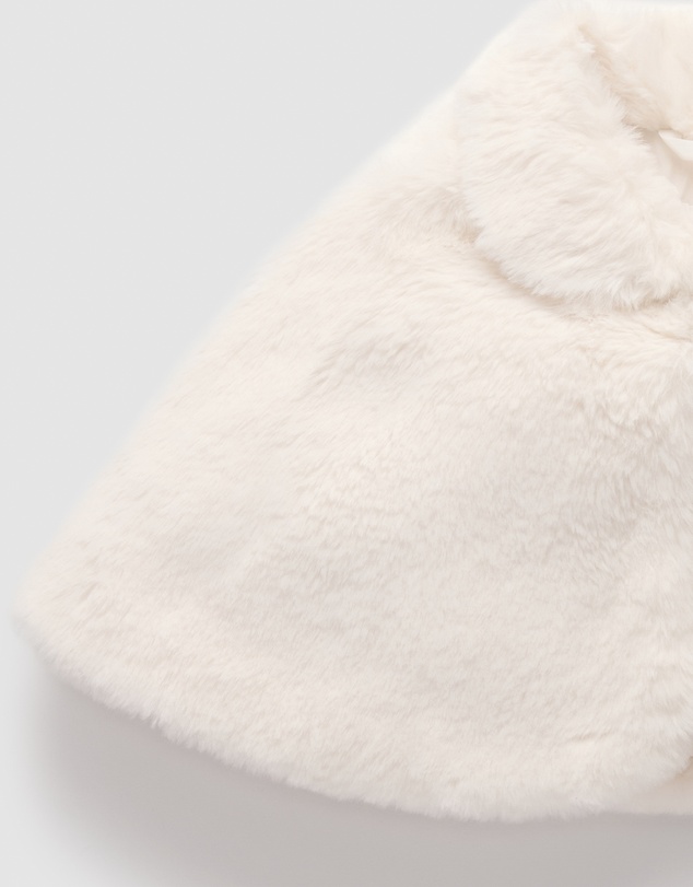 Purebaby - Faux Fur Cape - Kids-Babies