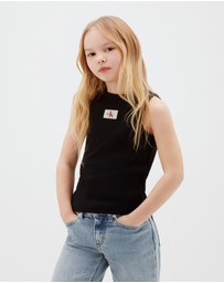 Calvin Klein Jeans - Girls Ribbed Tank Top