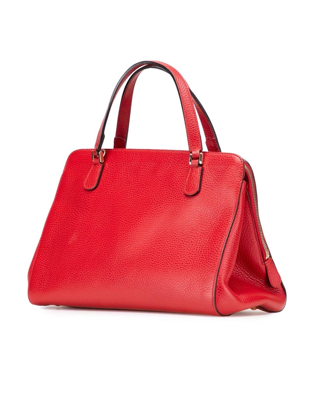 Pre-Loved by Azura Reborn - Pre-Loved gucci Italian Leather Tote Bag with Shoulder Strap