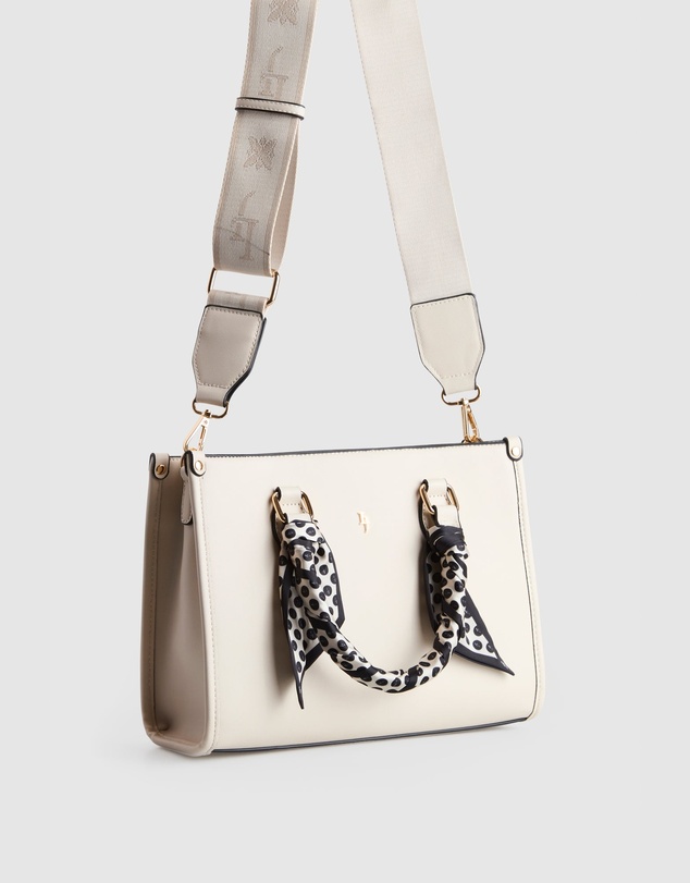 Laura Jones - Small Tote Bag With Scarf