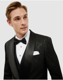 Politix - Paisley Black Tie Tuxedo