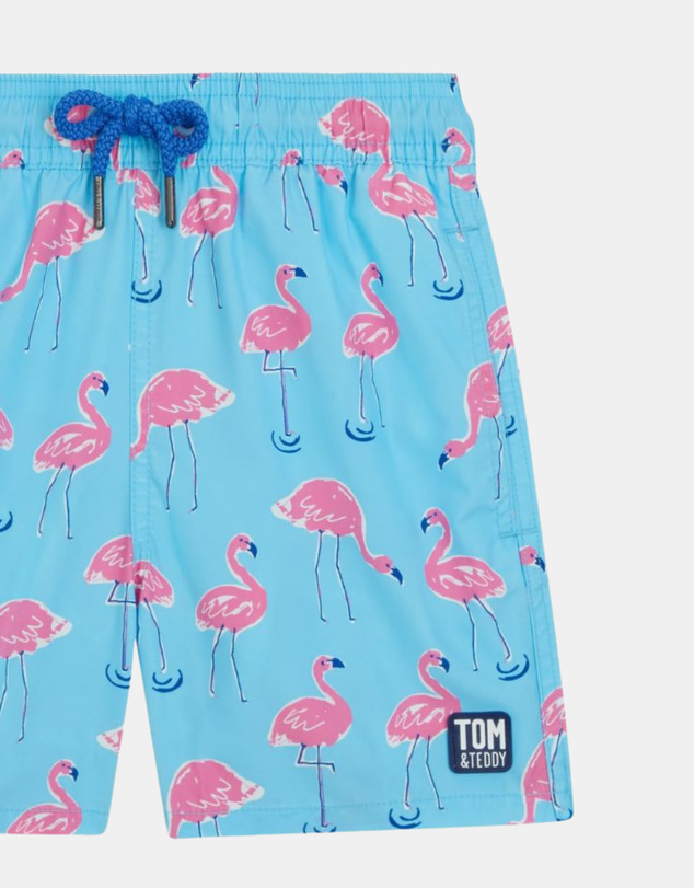 Tom & Teddy - Flamingo Swim Shorts