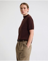 Oxford - Maxine Funnel Collar Knit