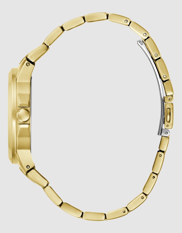 GUESS - GUESS Mens Gold-Tone Analogue Watch