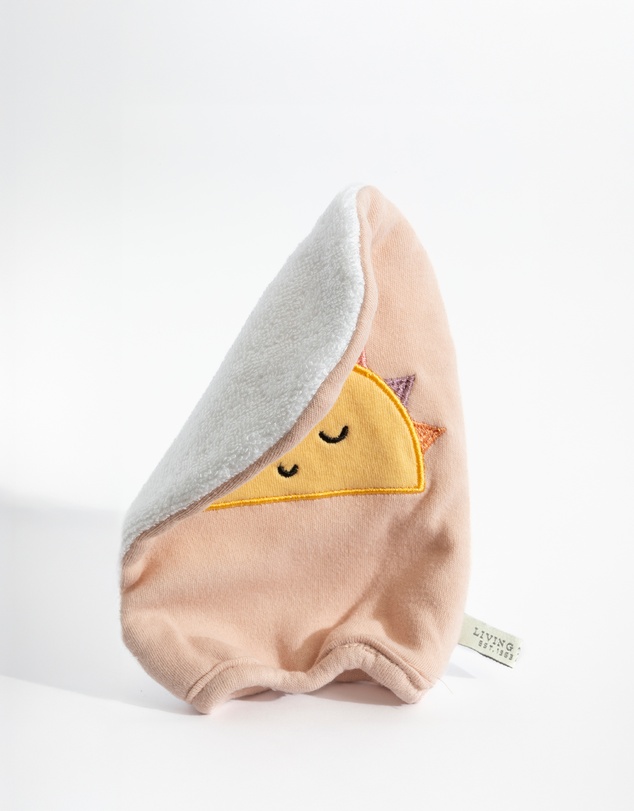 Living Textiles - Organic Bath Mitt - Bohemian Bliss