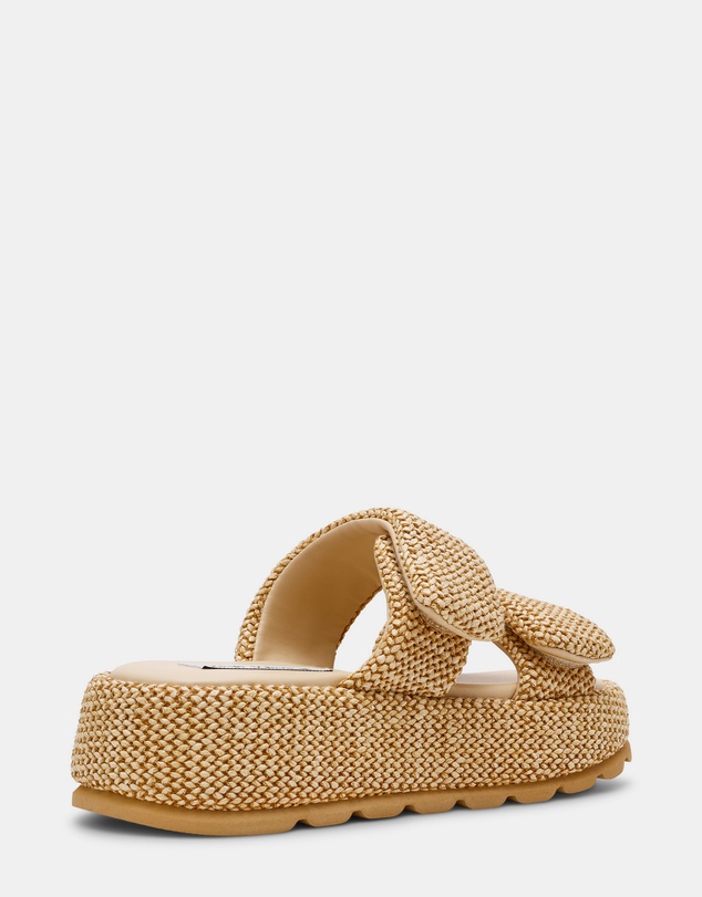 Steve Madden - Tokiyo-Raf Natural Raffia Sandals
