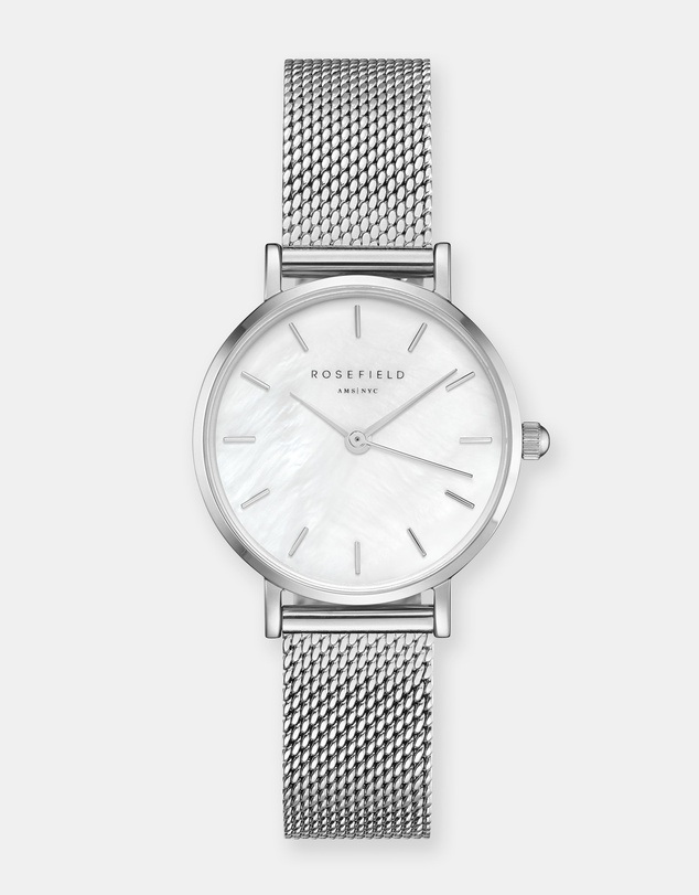 Rosefield - The Small Edit - Silver Mesh Band