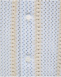Jack & Jones - Jorbellagio Crochet Shirt SS SN