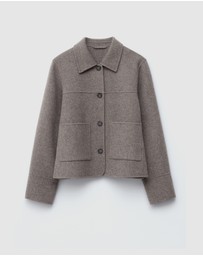 & Other Stories - Collared Wool Jacket