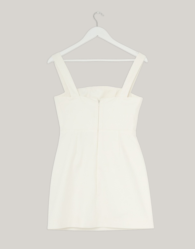 Revibe - Repaired Shona Joy Lani Draped Mini Dress - AU 8
