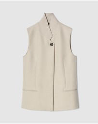 COS - Longline Wool Waistcoat