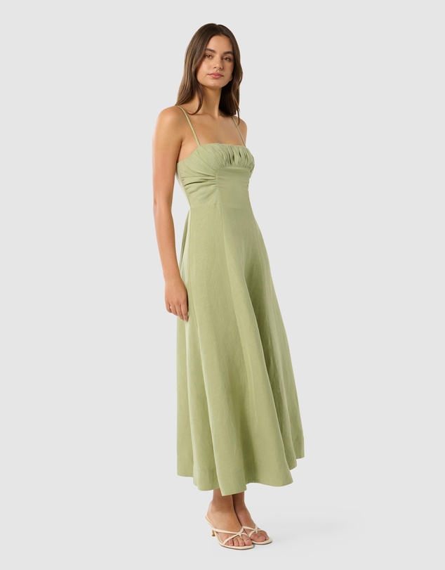 Forever New - Camilla Strappy Ruched Midi Dress