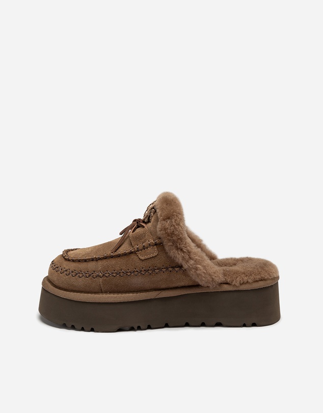 Ozwear Connection Uggs - Ugg Letitia Platform Slipper (Replaceable Decoration)