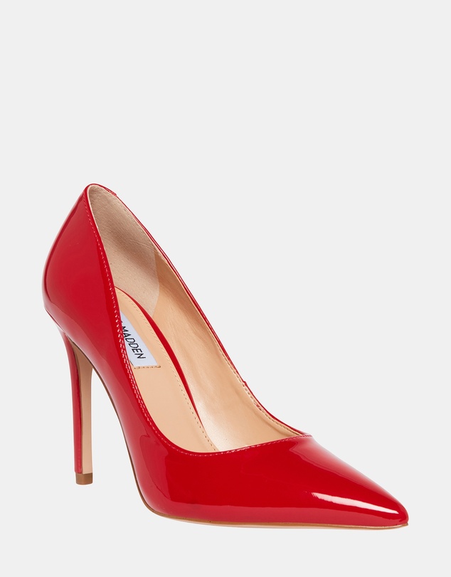 Steve Madden - Evelyn Red Patent Heels