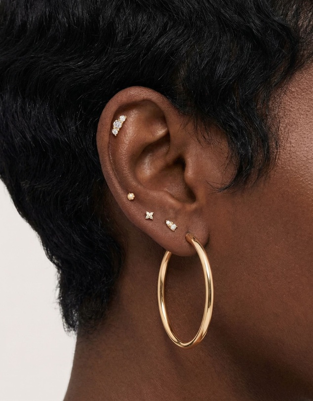 HOUSE OF SLANI - Gia Piercing Crystal Flat Back Single