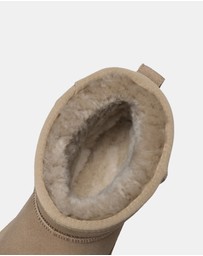 EVERAU - Australian Shepherd Ugg Rommie Platform Cow Suede Upper UGG Boots
